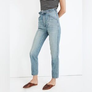 Madewell High Rise Taper Jeans Size 28